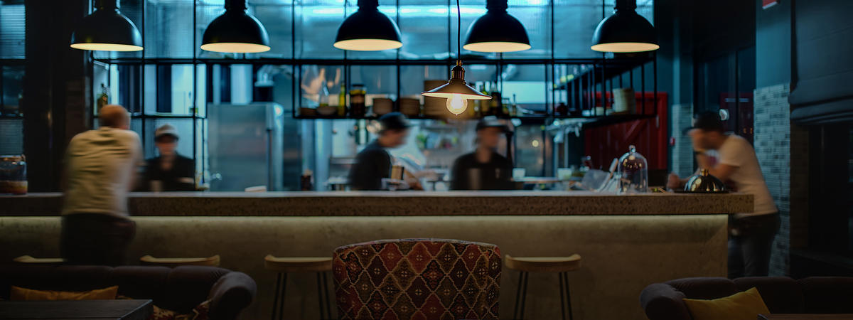 a busy kitchen for a restaurant