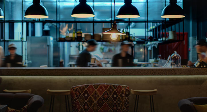 a busy kitchen for a restaurant