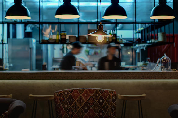 a busy kitchen for a restaurant