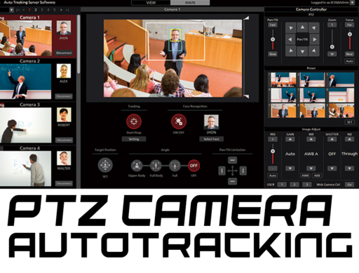 Panasonic Camera Auto Tracking Software for Remote PTZ Cameras